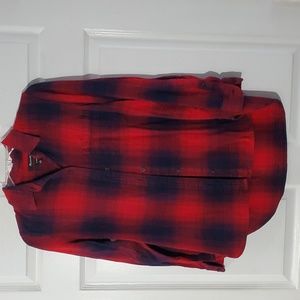 Madewell Classic Ex-Boyfriend Shirt in Wilder Plaid Size XS Extra Small